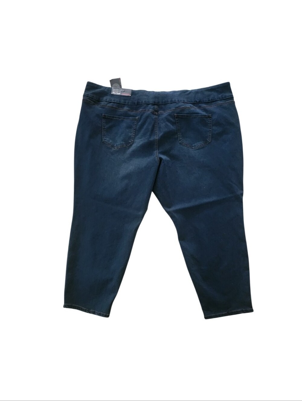 High-Waist Blue Denim Skinny Luxe Sateen Pull On for Women Sz 4XP Nwt - Picture 4 of 4
